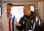 with Fabrizio Giovanardi at the VLN Championship